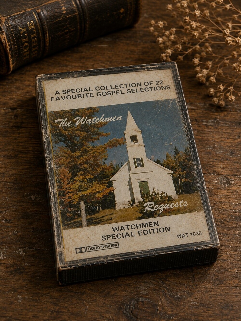special Collection of 22 favorite gospel songs The Watchmen cassette